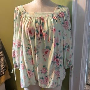 Lauren Conrad floral top